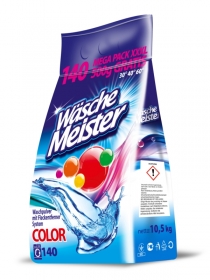 WascheMeister Color 10,5kg порошок для стирки цветных тканей