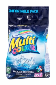 Clovin Multicolor стиральный порошок универсальный 2,2 кг (пакет)