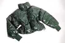 MIX MSK Куртки женские зима пух, синтепон Крем