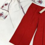 MIX MSK Лен одежда из хлопка и льна женская и мужская Крем — фото 5