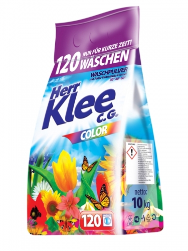 Herr Klee Color 10kg порошок для стирки цветных тканей