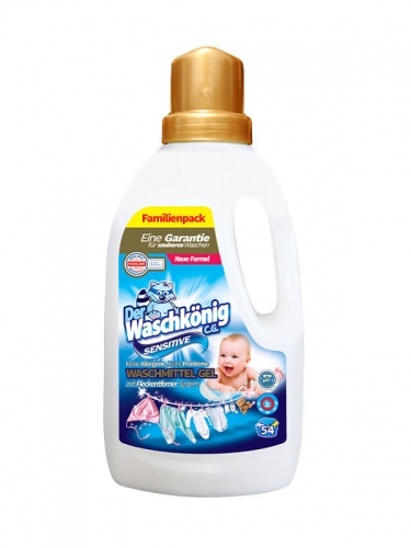 Der Waschkoning C,G Sensetive гель для стирки детский 1,625 л