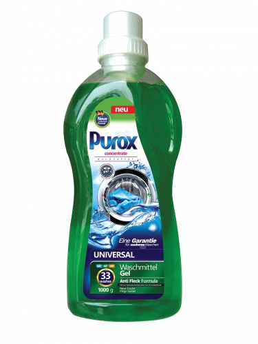Purox Universal 1 л универсальный гель для стирки
