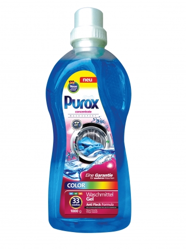 Purox Color 1 л гель для цветных тканей