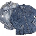 JEANS SHIRT-V рубашки джинсовые — фото 2