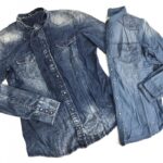 JEANS SHIRT-V рубашки джинсовые — фото 3