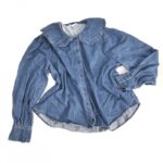 JEANS SHIRT-V рубашки джинсовые — фото 4