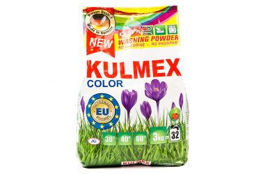 KULMEX - Powder - Color стиральный порошок для стирки цветных тканей 3 кг мешок