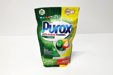 Purox Color Duo 22 шт * 18 гр капсулы гелевые двойные для стирки цветных тканей дойпак