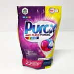 Purox Color Duo 22 шт * 18 гр капсулы гелевые двойные для стирки цветных тканей дойпак — фото 2