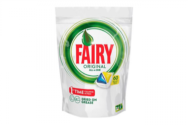Fairy Platinum капсулы для посудомоечных машин, 60 шт
