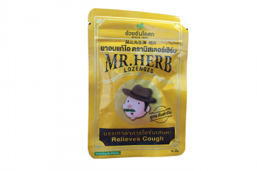 Lozenges Relieves Cough от Mr.Herb травяные леденцы от кашля в ассортименте 20 шт
