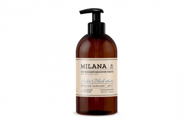 Мыло-Крем Grass Milana Amber&Black Vetiver Парфюмированное, 300 мл