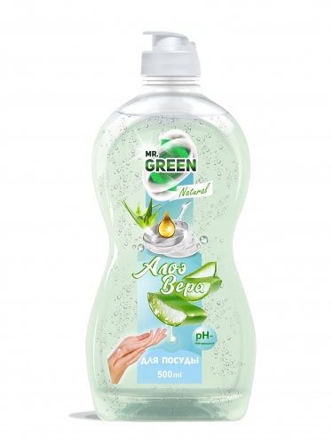 MR.GREEN Алоэ Вера средство для мытья посуды 500 мл